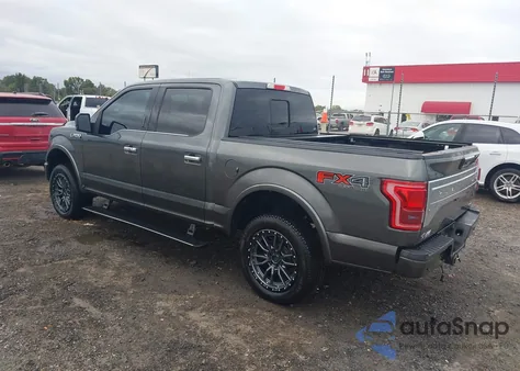 2016 Ford F-150 Platinum from USA, damaged, VIN 1FTEW1EF7GFB03818